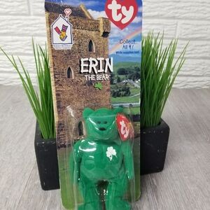 Erin Bear 🍀Teenie Beanie Baby